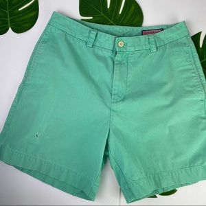 Vineyard Vines Dock Shorts Mint Green W32